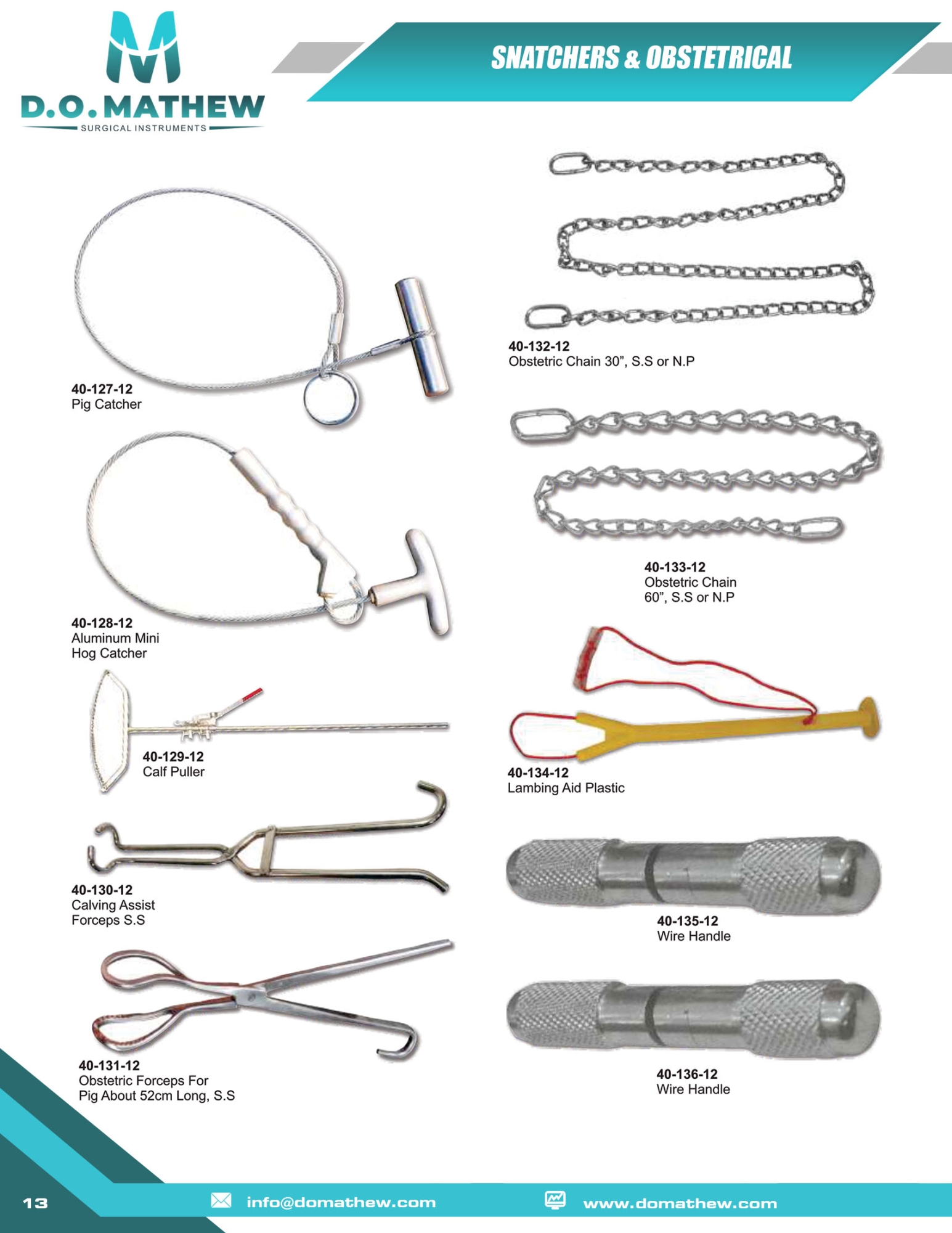 SNATCHERS & OBSTETRICAL